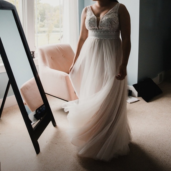 Oxford Street Wedding Dress Gown size 12 * altered - Picture 2 of 9